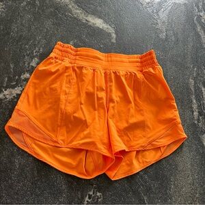 Lululemon Hotty Hot High Rise Lined Short 4”